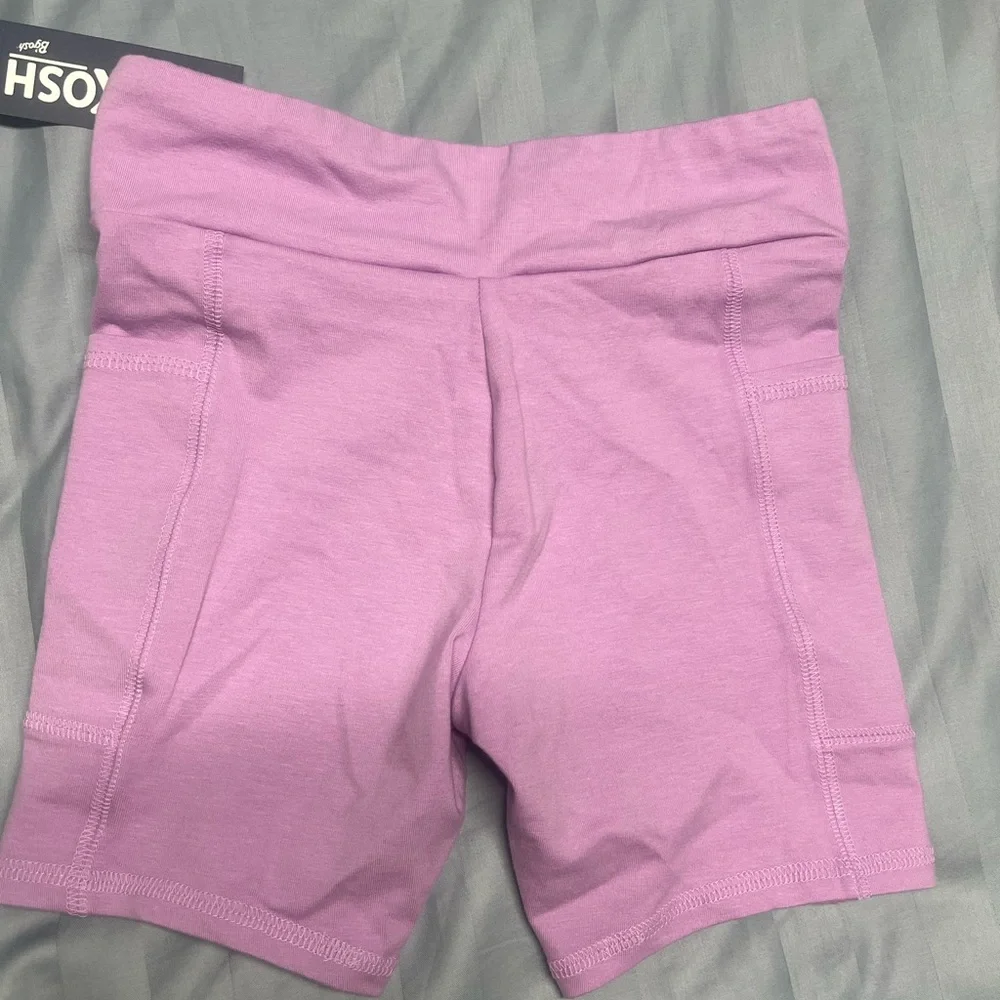 OshKosh B'gosh Lavender Bike Shorts - Picture 3 of 4